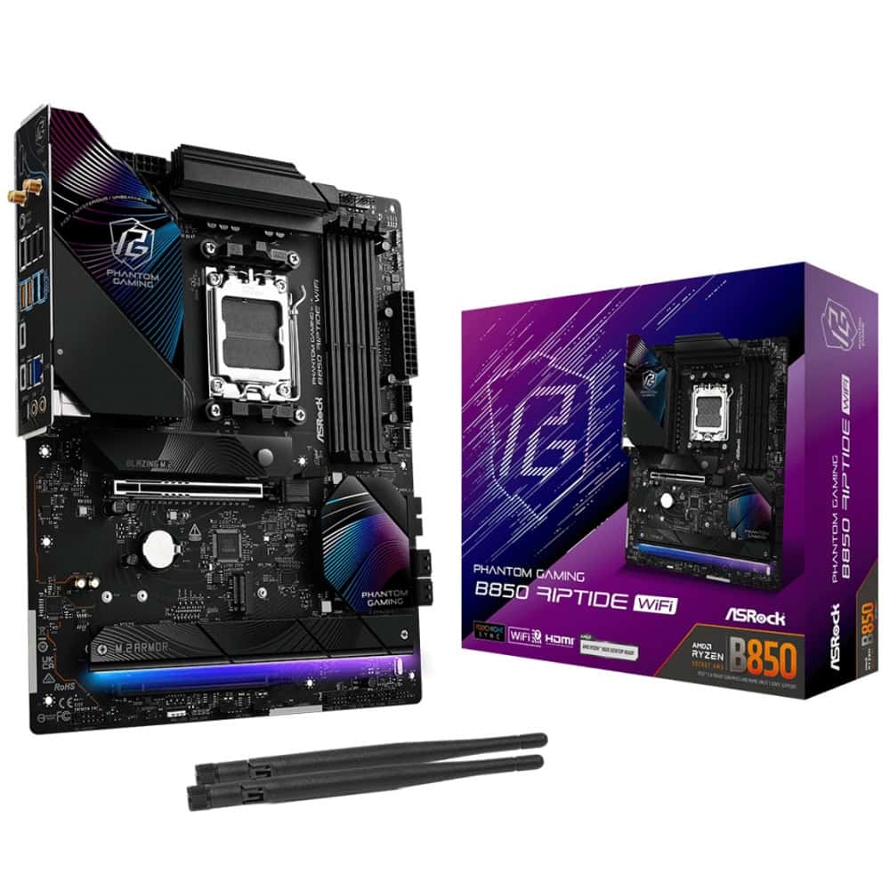 Дънна платка ASRock PHANTOM GAMING B850 Riptide WiFi