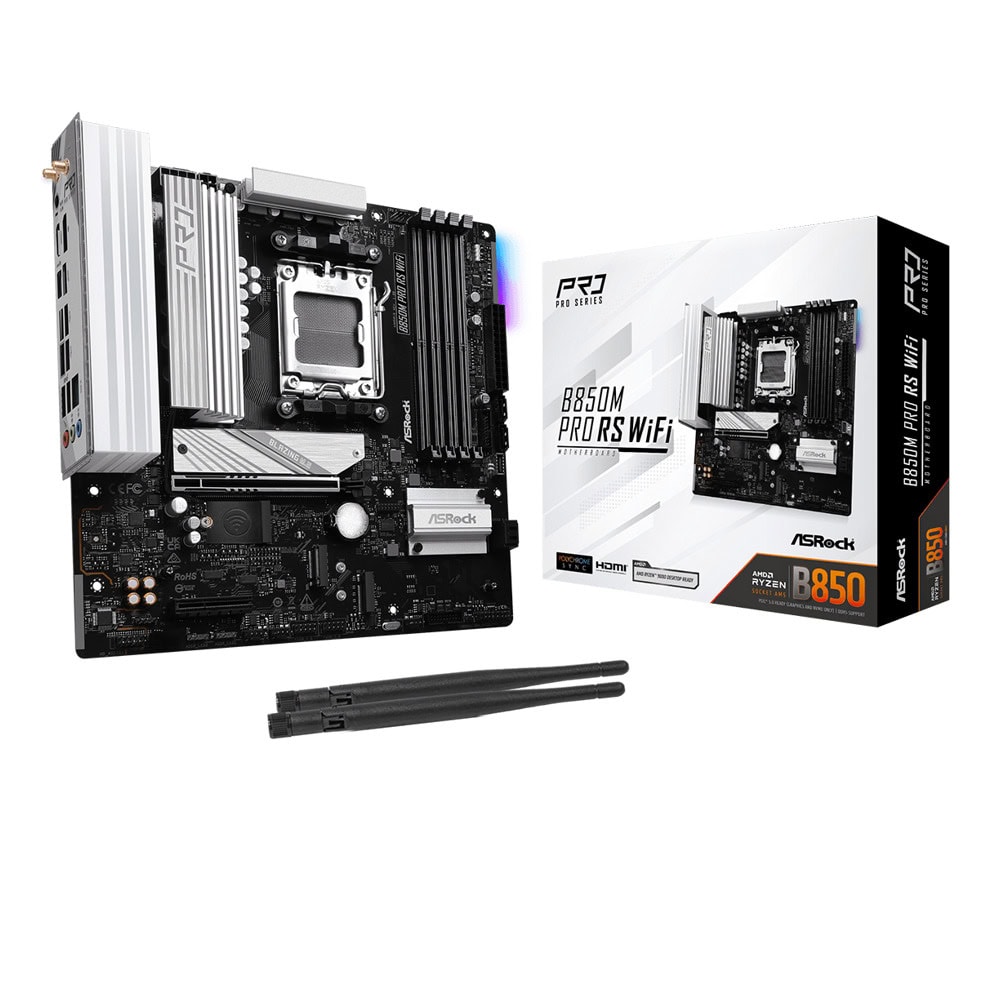 Дънна платка ASRock B850M Pro RS WIFI
