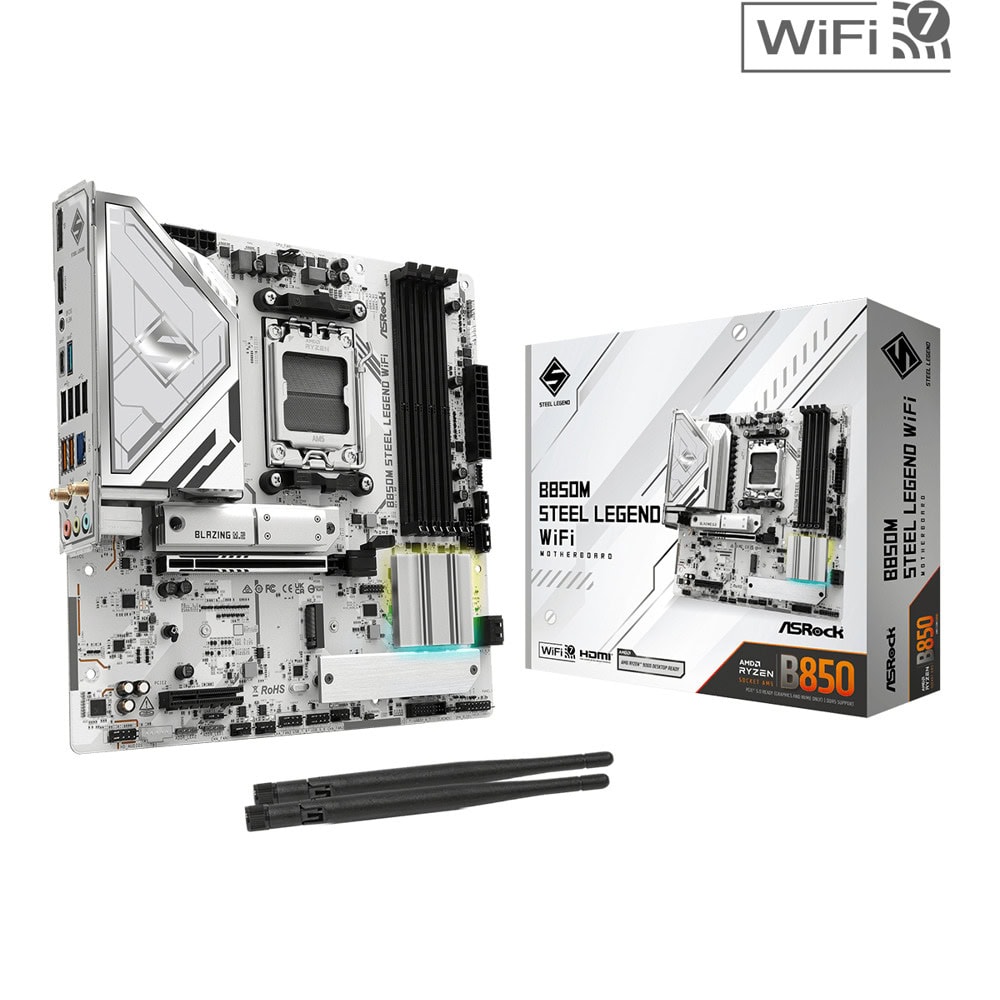 Дънна платка ASROCK B850M Steel Legend WIFI