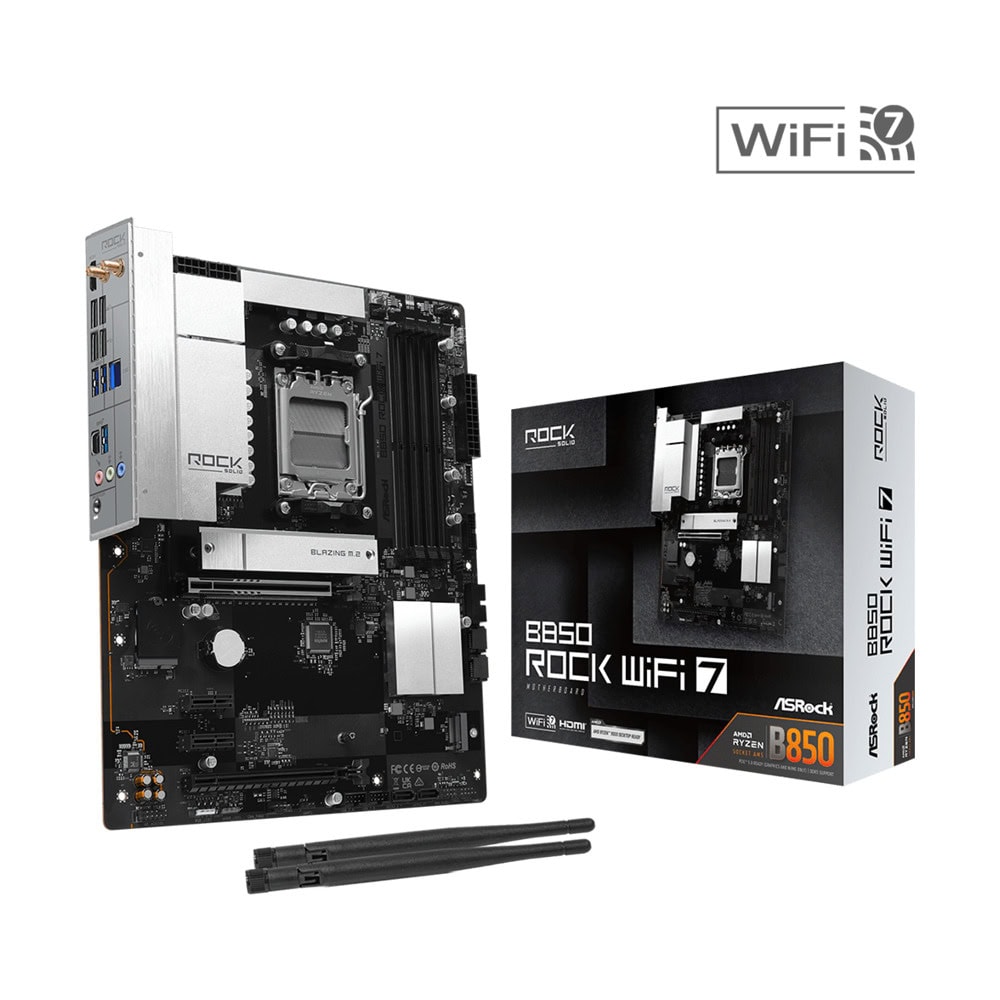 Дънна платка ASRock B850 Rock WiFi 7