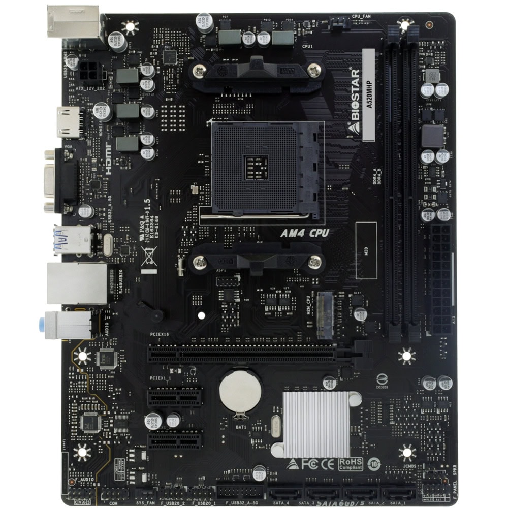 Дънна платка Biostar A520MHP 3.0