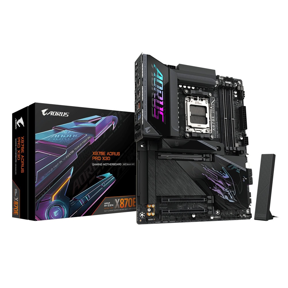 Дънна платка Gigabyte X870E AORUS PRO X3D