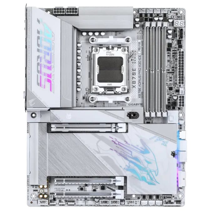Дънна платка Gigabyte X870E AORUS PRO X3D ICE