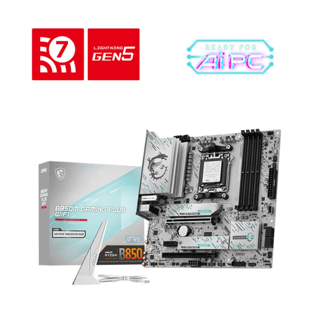 Дънна платка MSI B850M Gaming Plus WiFi