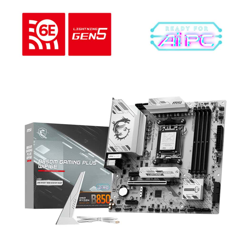 Дънна платка MSI B850M Gaming Plus WiFi6E
