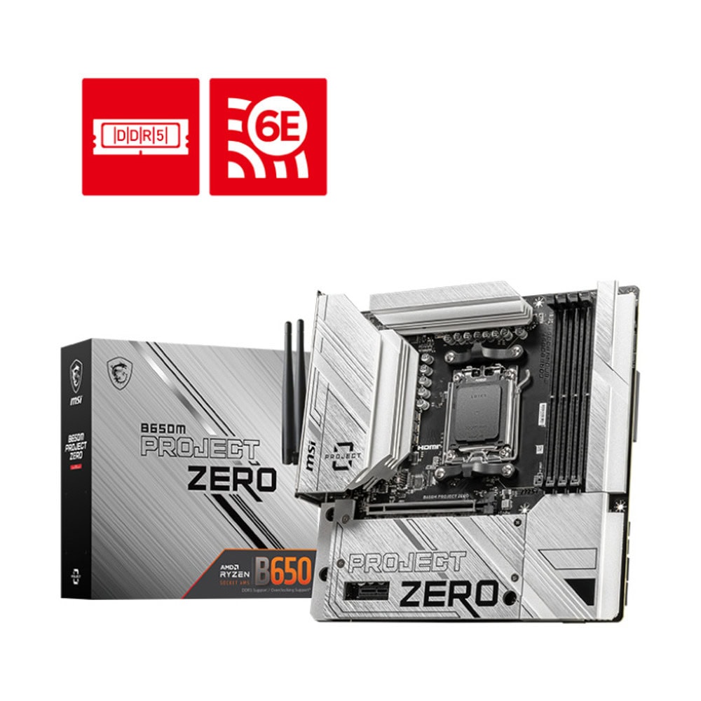 Дънна платка MSI B650M Project Zero