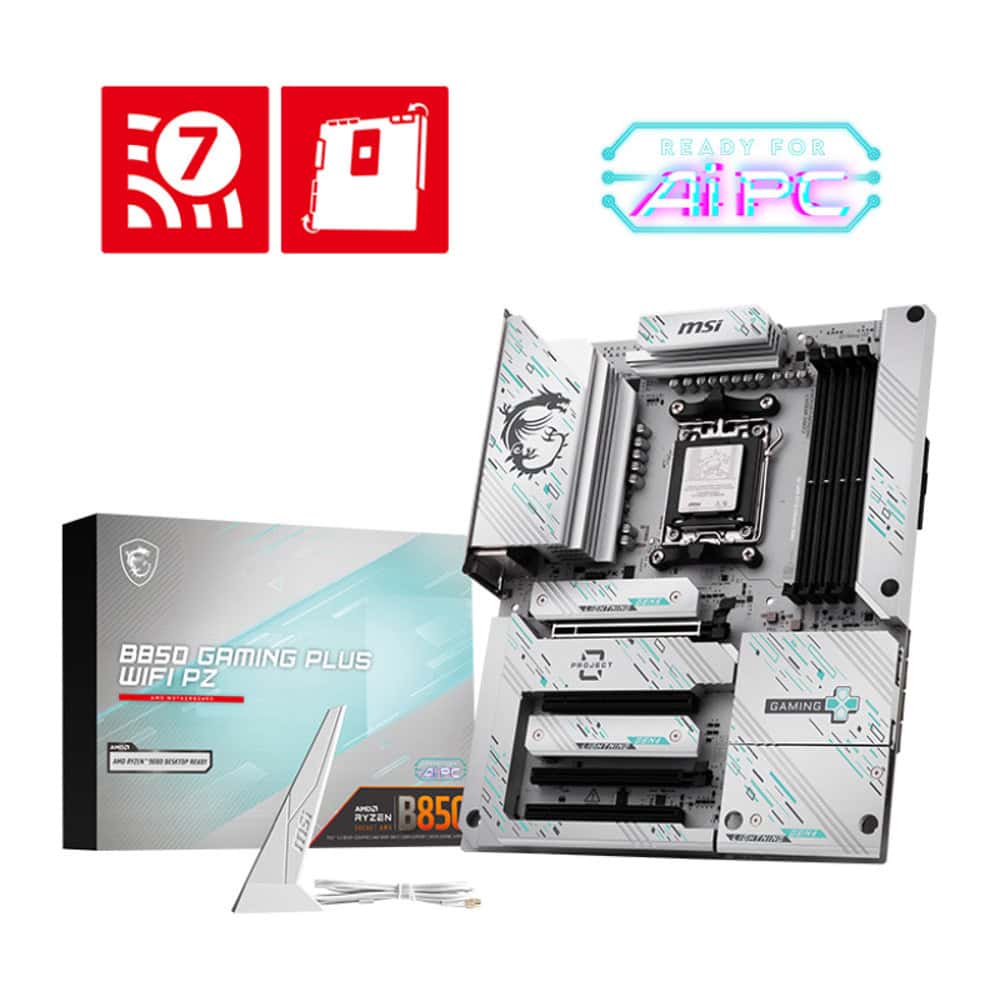 Дънна платка MSI B850 GAMING PLUS WIFI PZ