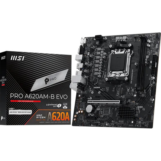Дънна платка MSI PRO A620AM-B EVO