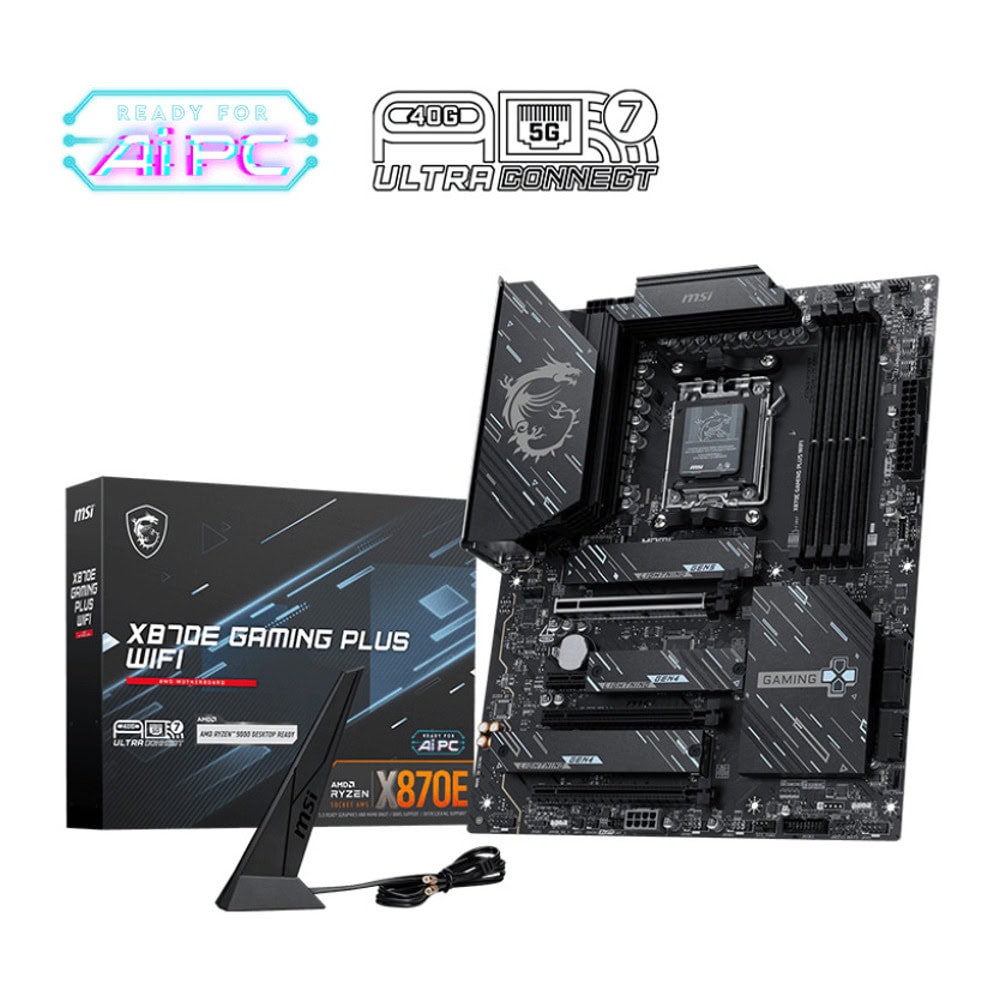 Дънна платка MSI X870E Gaming Plus WiFi