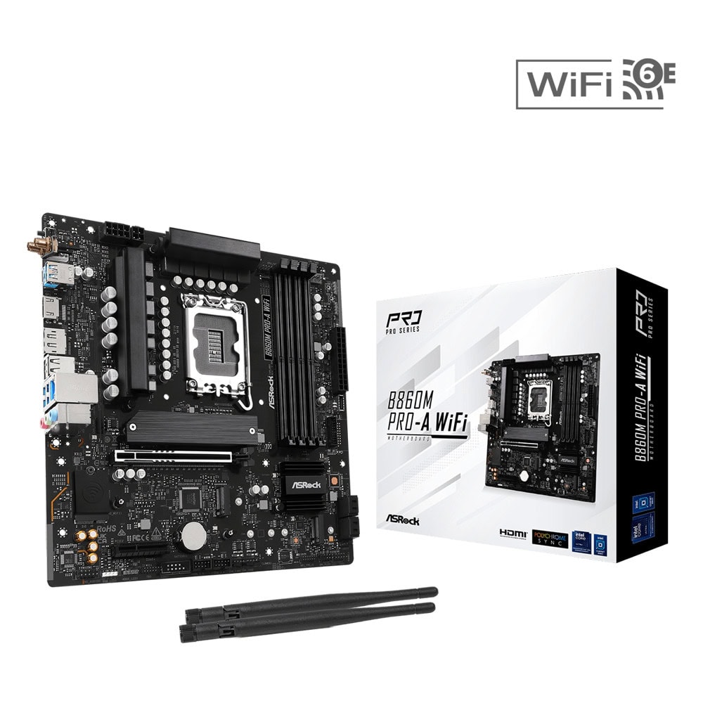 Дънна платка ASRock B860M Pro-A WiFi