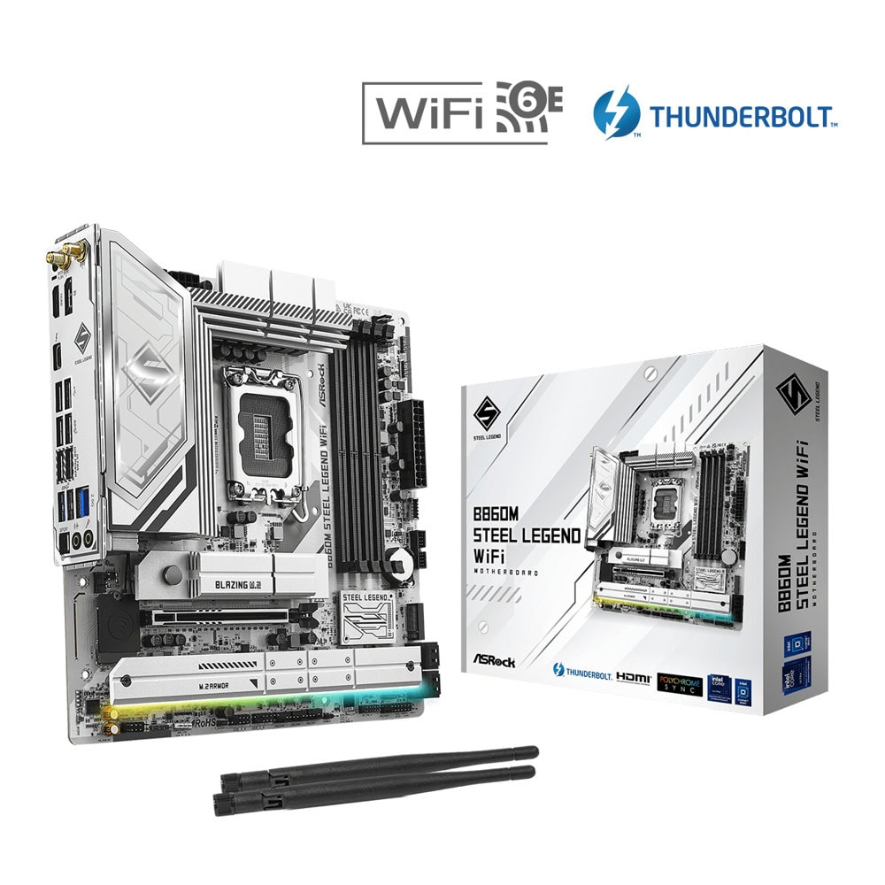 Дънна платка ASROCK B860M Steel Legend WIFI