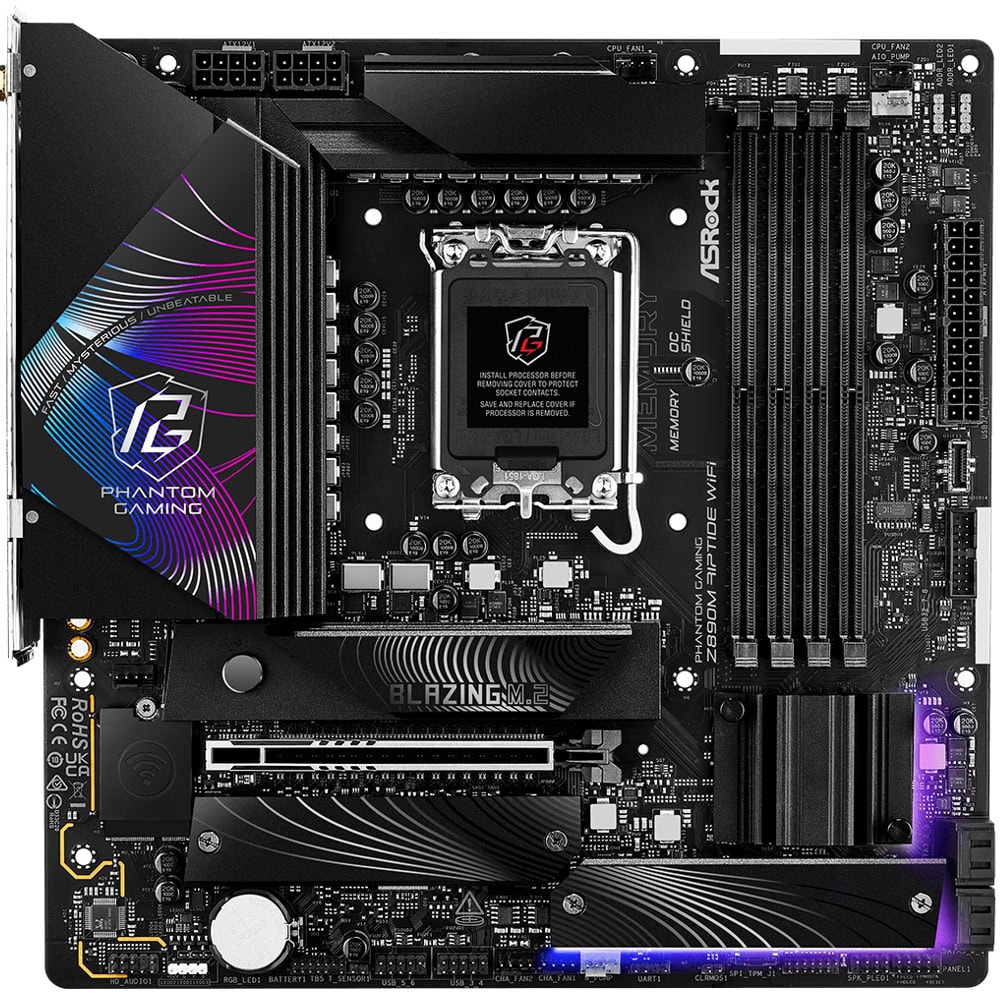 Дънна платка ASRock Z890M Riptide WiFi