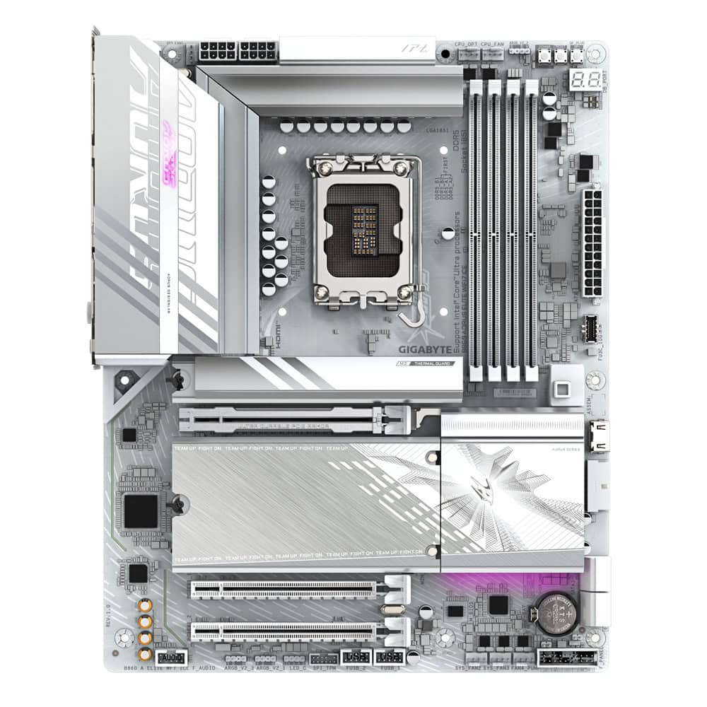 Дънна платка GIGABYTE B860 AORUS ELITE WIF 7 ICE