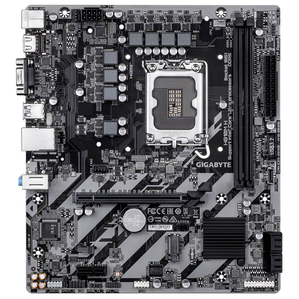 Дънна платка Gigabyte H810M H