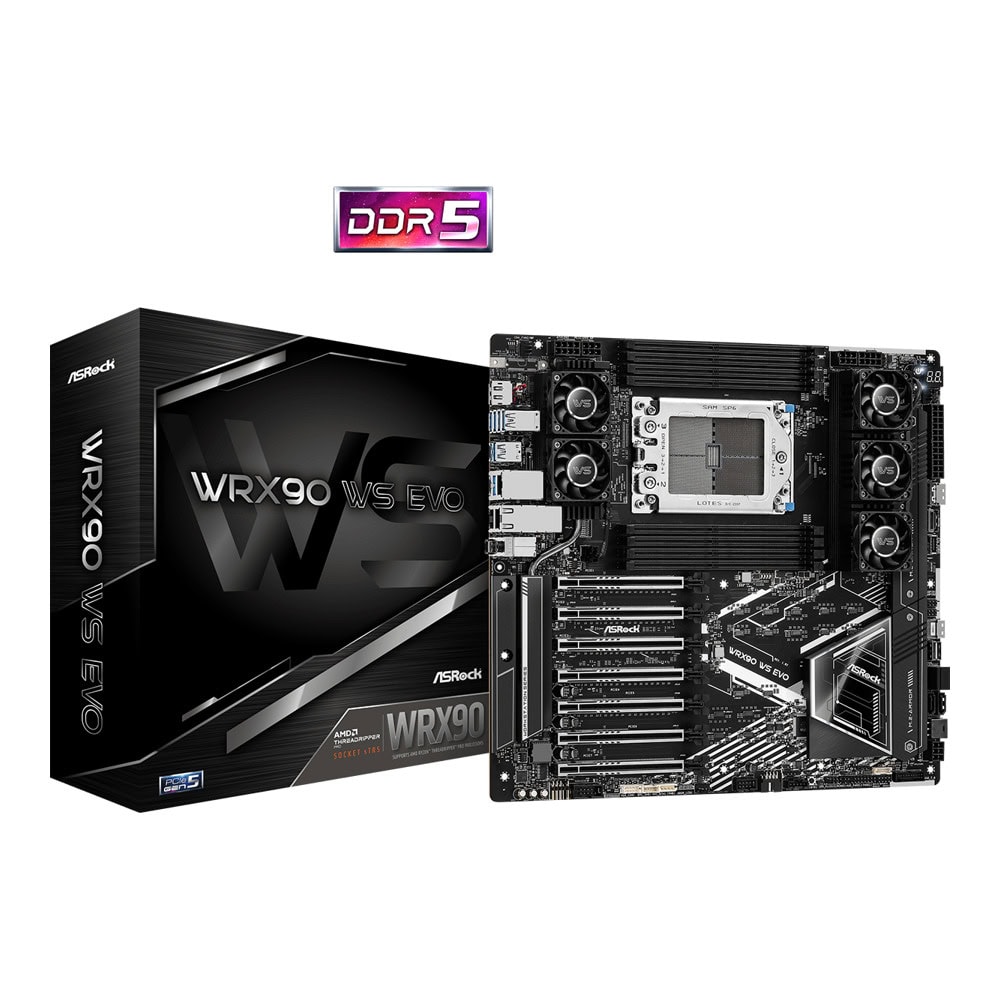 Дънна платка ASRock WRX90 WS EVO