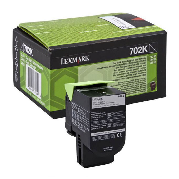 Касета за LEXMARK CS310dn/CS310n/CS410dn/CS410dtn/CS410n/CS510de/CS510dte - Black - P№ 70C20K0 - Заб.: 1000k