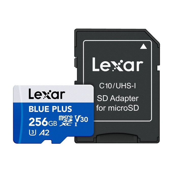 Карта памет 256GB microSDXC с адаптер