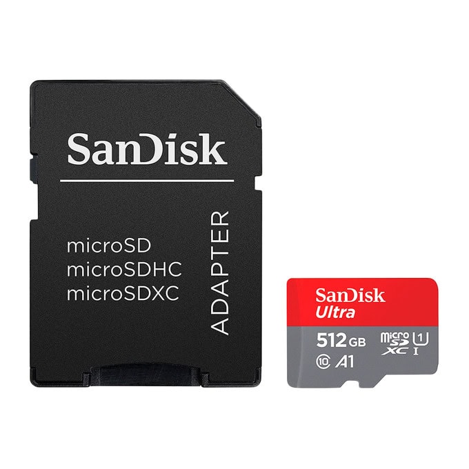 Карта памет 512GB microSDXC с адаптер
