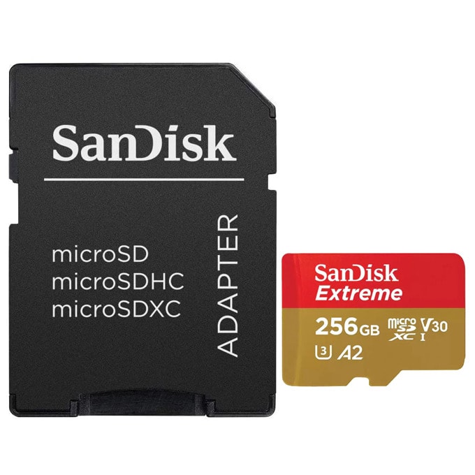Карта памет 256GB microSDXC с адаптер