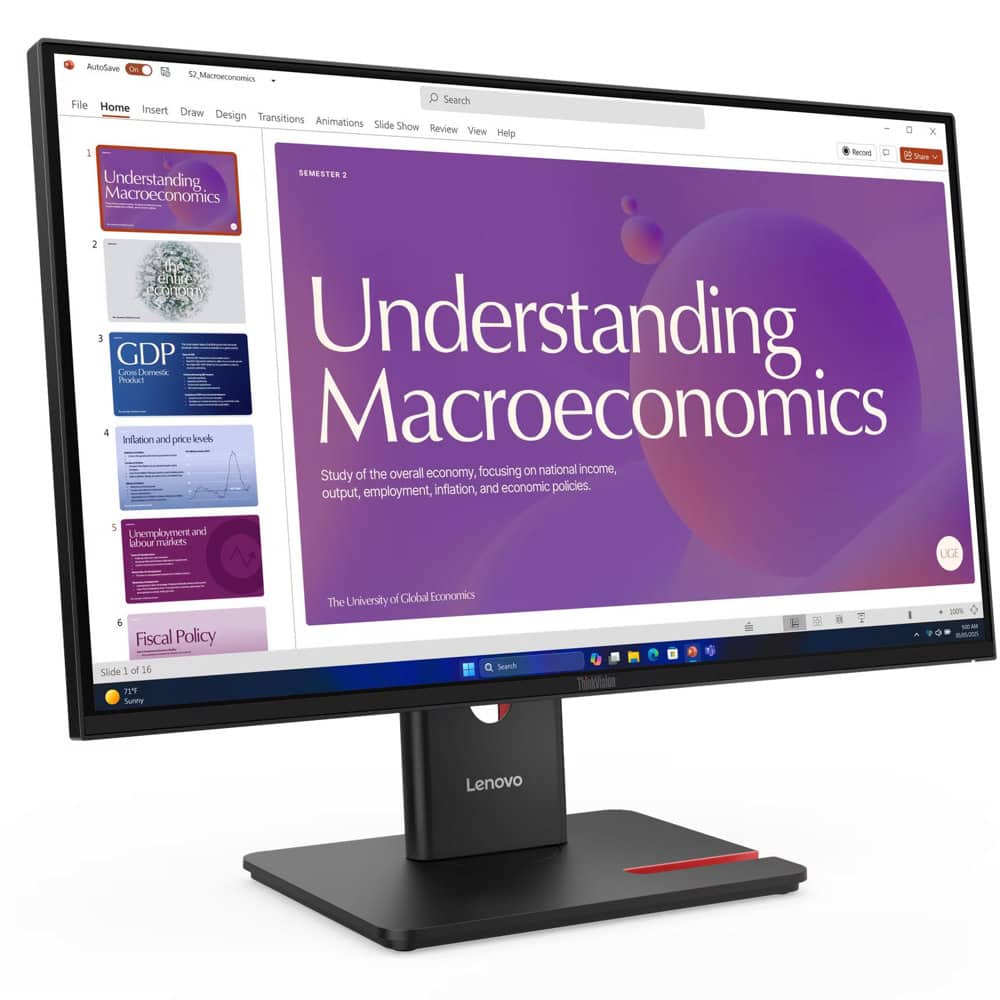 Монитор Lenovo ThinkVision T24D-40 (64B9GAT1EU)