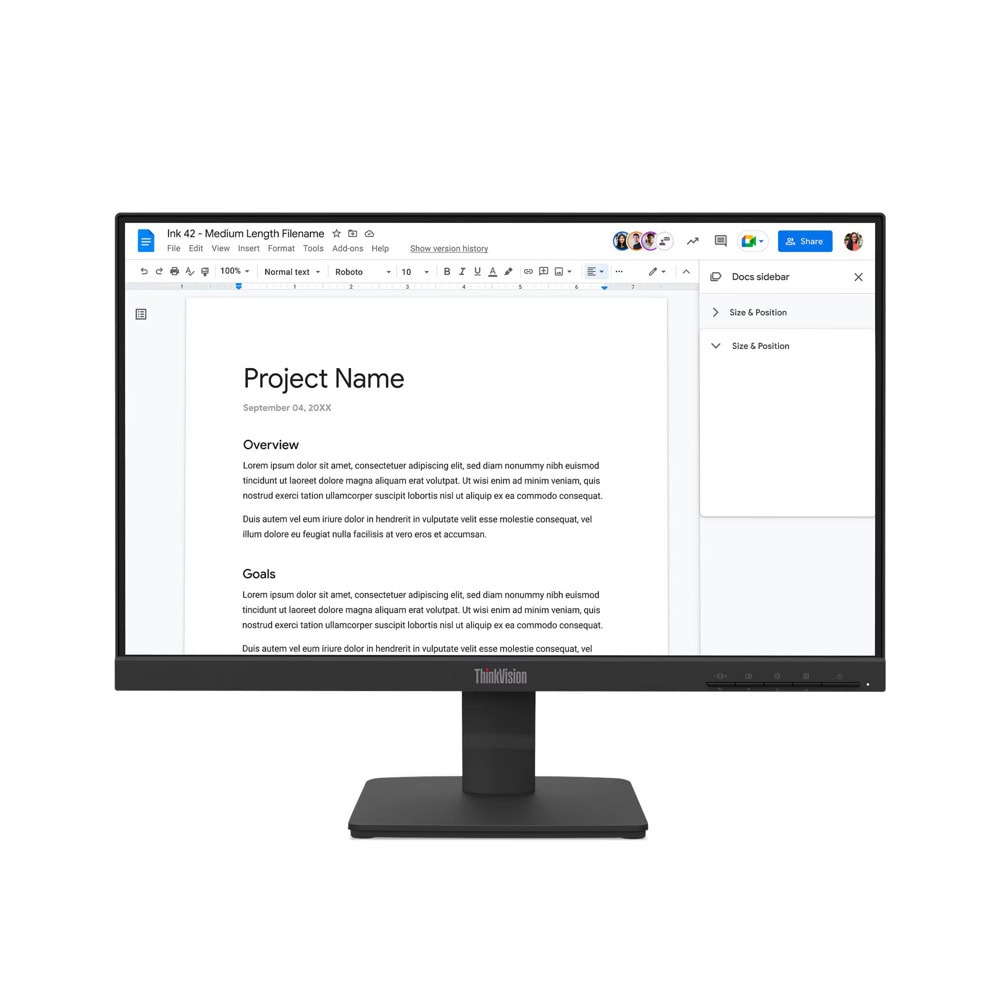 Монитор Lenovo ThinkVision S22-4e (64CBKAT6EU)