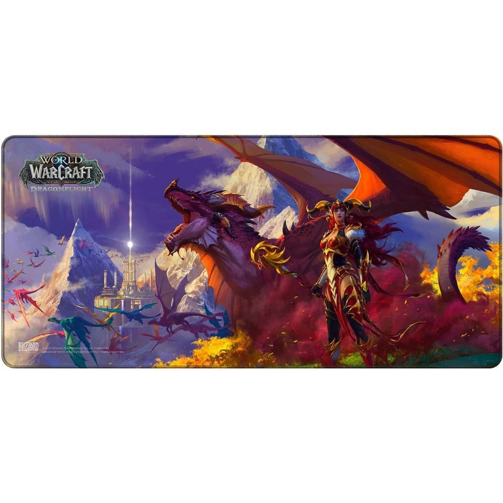 Подложка за мишка Blizzard World Of WarCraft Dragonflight - Alexstrasza & Dragon XL