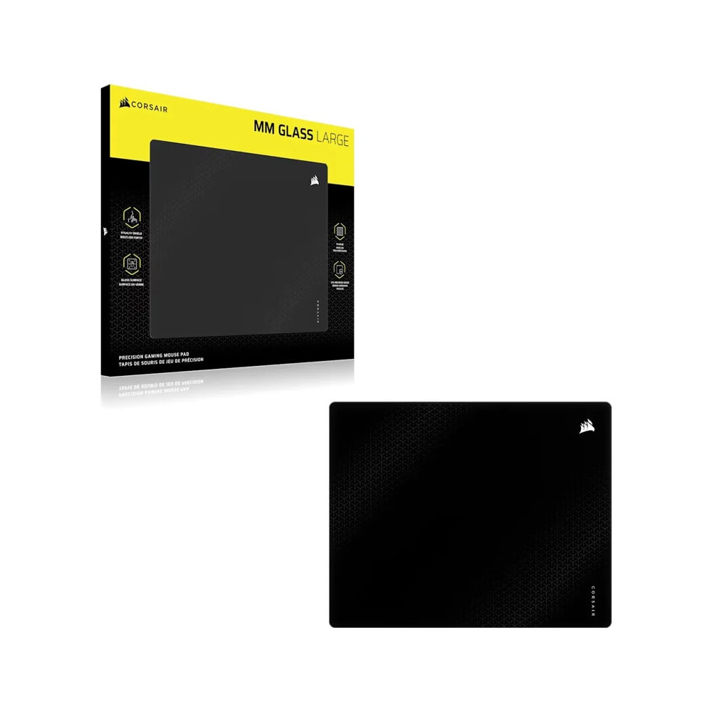 Подложка за мишка Corsair MM Glass Large Precision
