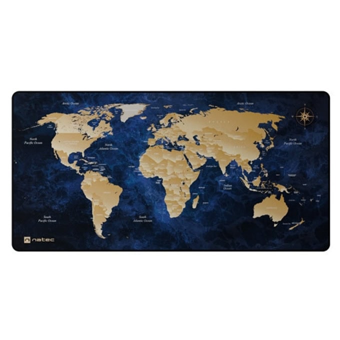 Подложка за мишка Natec World Deep Map MAXI