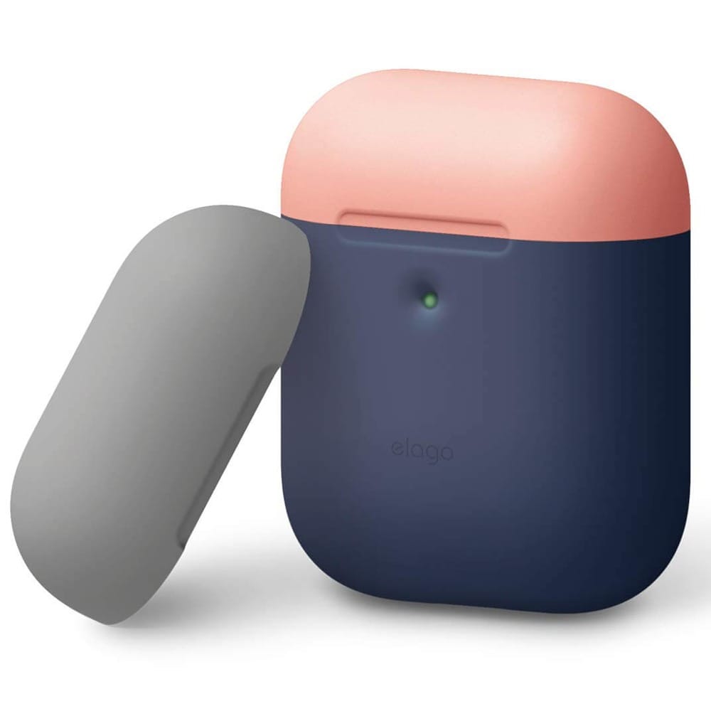 Защитен калъф Elago Airpods Duo Silicone Case (EAP2DO-JIN-PEMGY)