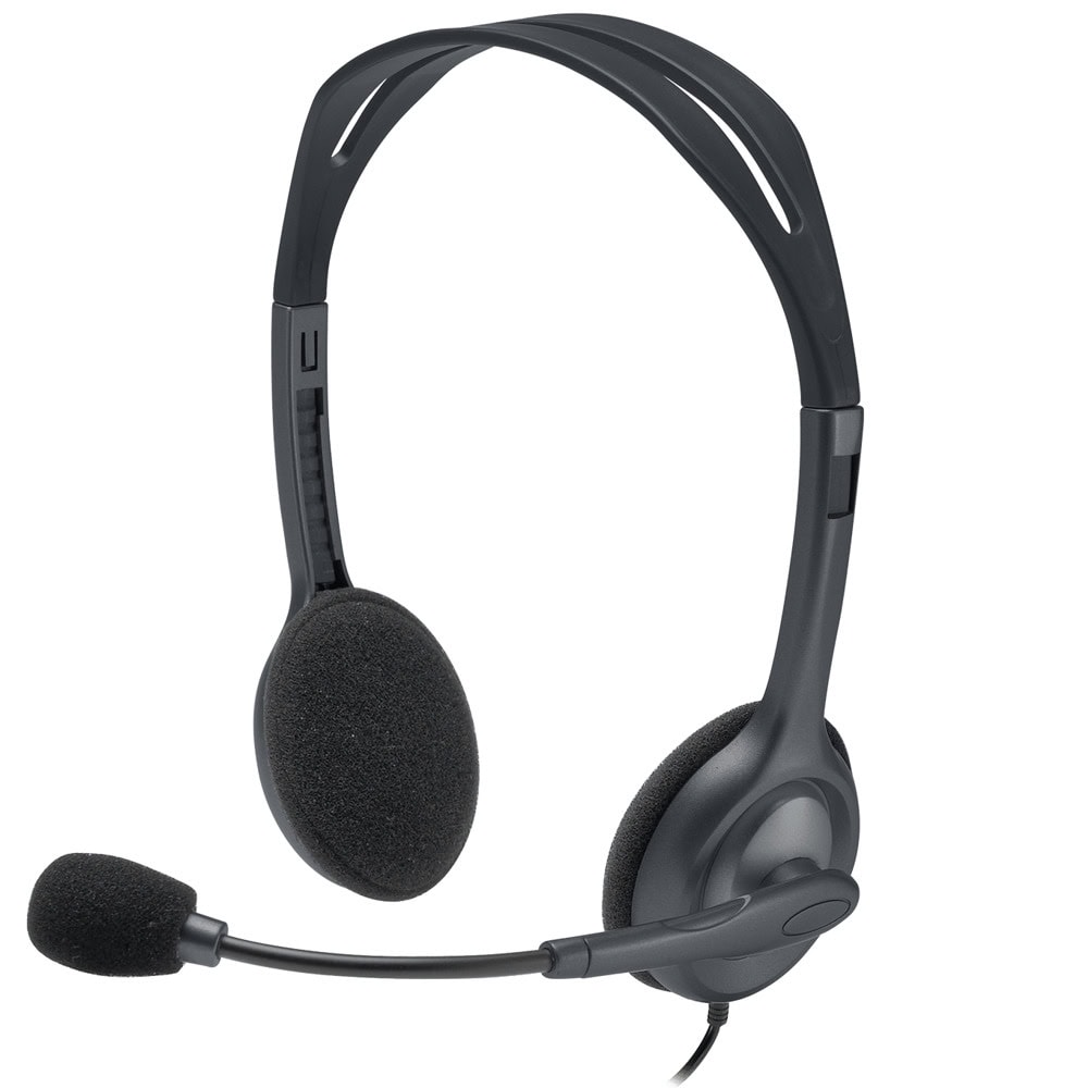 Слушалки Logitech Stereo Headset H111