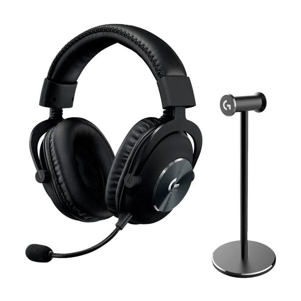 Комплект слушалки и стойка Logitech Pro X 2 Lightspeed