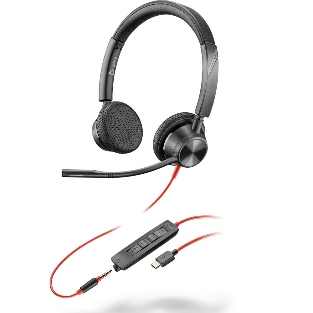 Слушалки Plantronics Blackwire 3325 USB-C BW3325-M (214017-01)