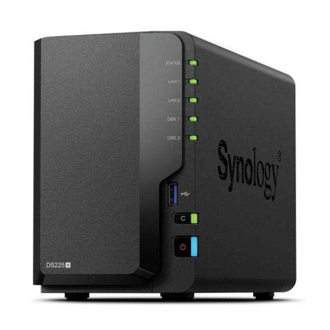 Мрежови диск (NAS) Synology DS225+