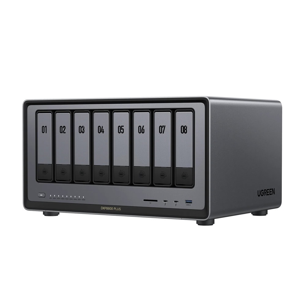 Мрежови диск (NAS) Ugreen NASync DXP8800 Plus