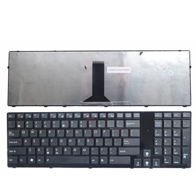 Клавиатура за лаптоп Asus K93 K93SV Black Frame Black US / UK