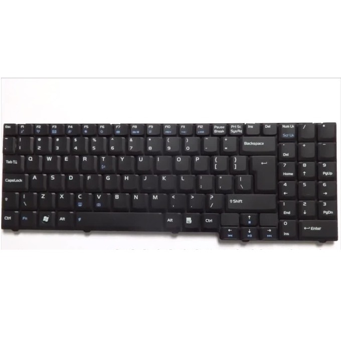 Клавиатура за лаптоп Asus съвместима със серия N43