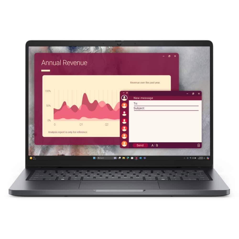 Лаптоп Dell Pro 14 PC14250(BTO109_PC14250_EMEA)(сребрист)