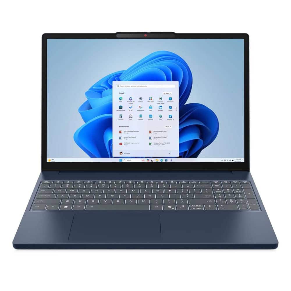 Лаптоп Lenovo IdeaPad Slim 3 15ARP10 (83K7007JRM)(син)