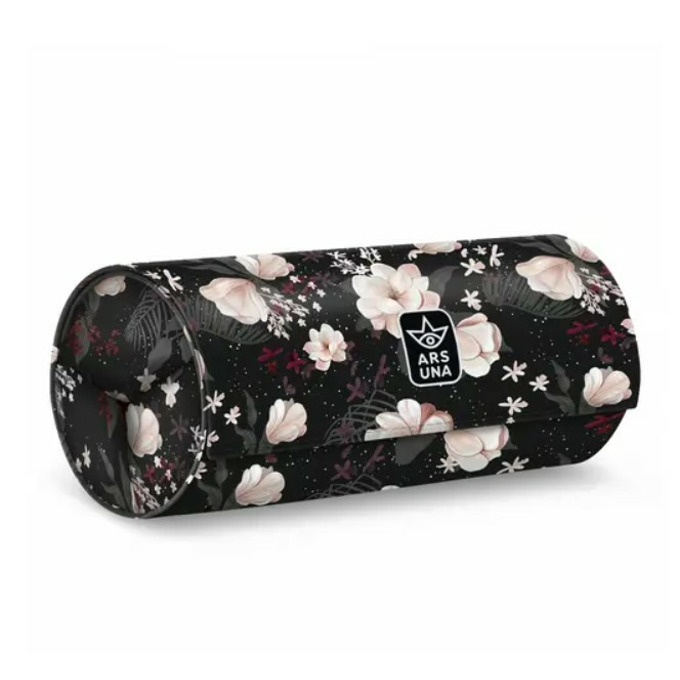 Ученически несесер ролка Ars Una Flowery Black