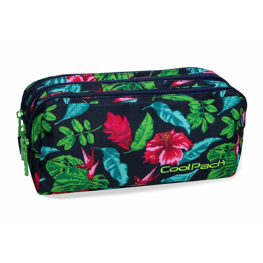 Ученически несесер с три ципа CoolPack Primus Candy Jungle