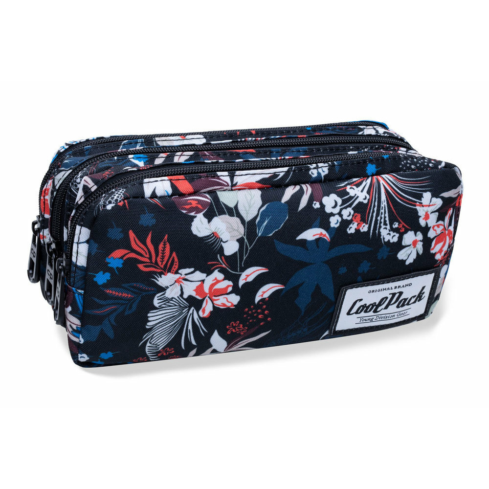 Ученически несесер с три ципа CoolPack Primus Ocean Garden