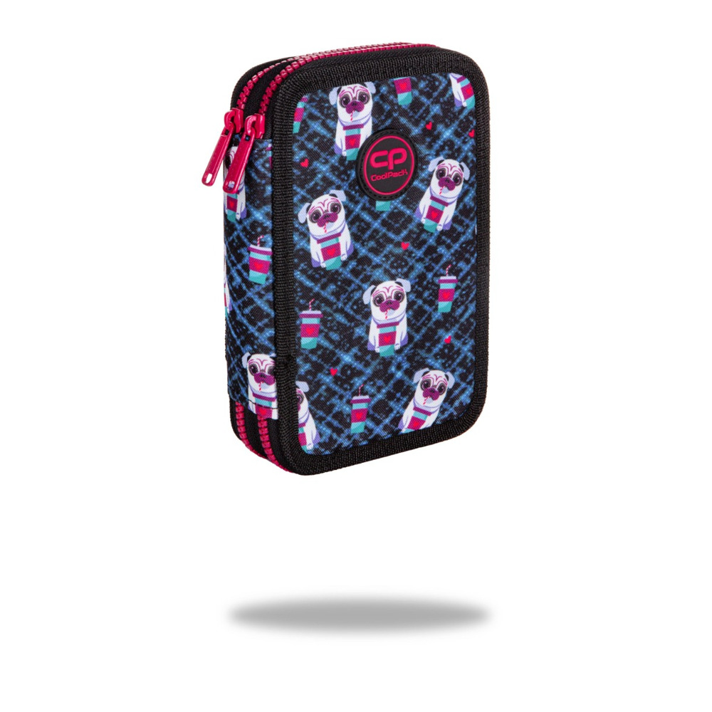 Ученически несесер с два ципа CoolPack Jumper 2 Dogs to go