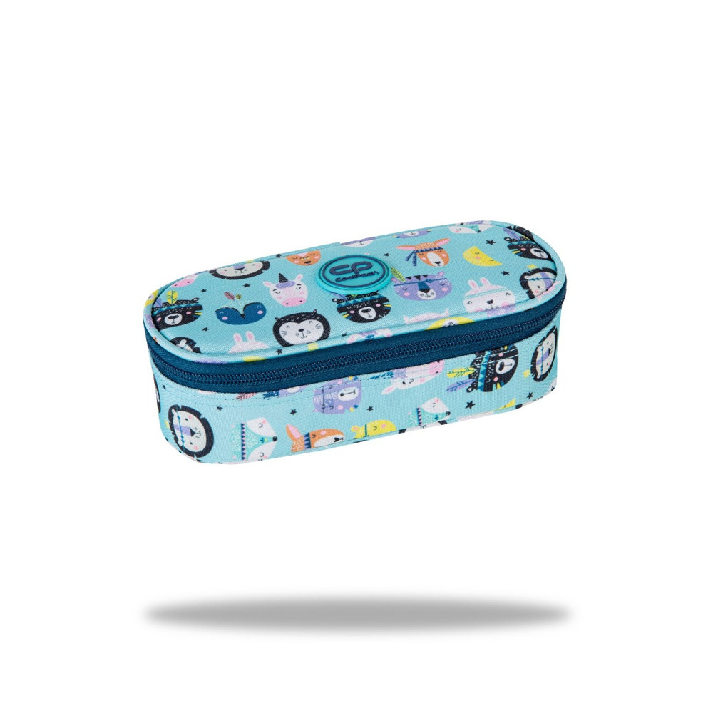 Объл ученически несесер CoolPack Campus Indian Zoo (E62547)