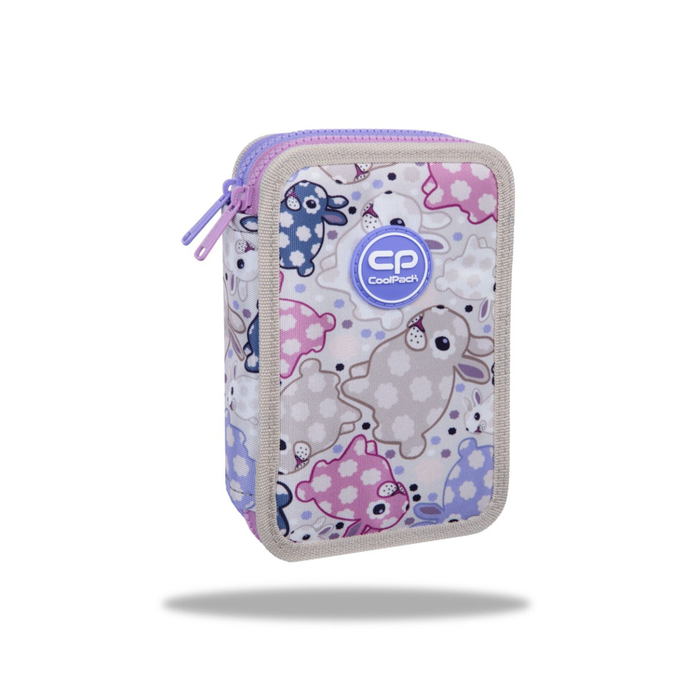 Ученически несесер с пособия Coolpack Jumper 2 White Bunny