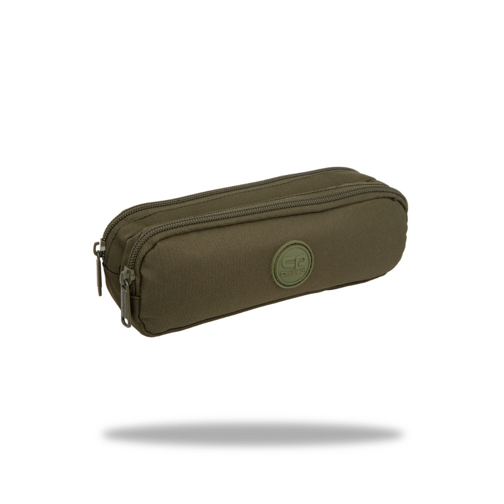 Ученически несесер с два ципа CoolPack Clio OLIVE rpet