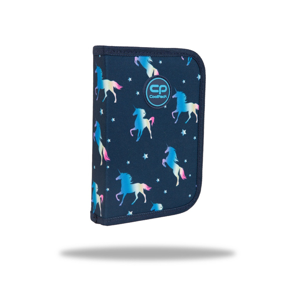 Ученически несесер CoolPack Clipper Blue unicorn