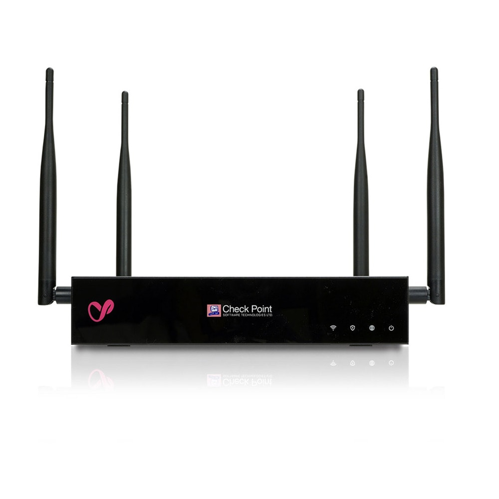 Защитна стена Check Point 1570W Base WiFi Appliance Europe в комплект с абонамент SNBT package and Collaborative Premium support за 1 година