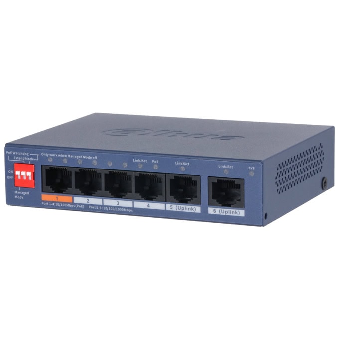 Суич Dahua CS4006-4ET2GT-60