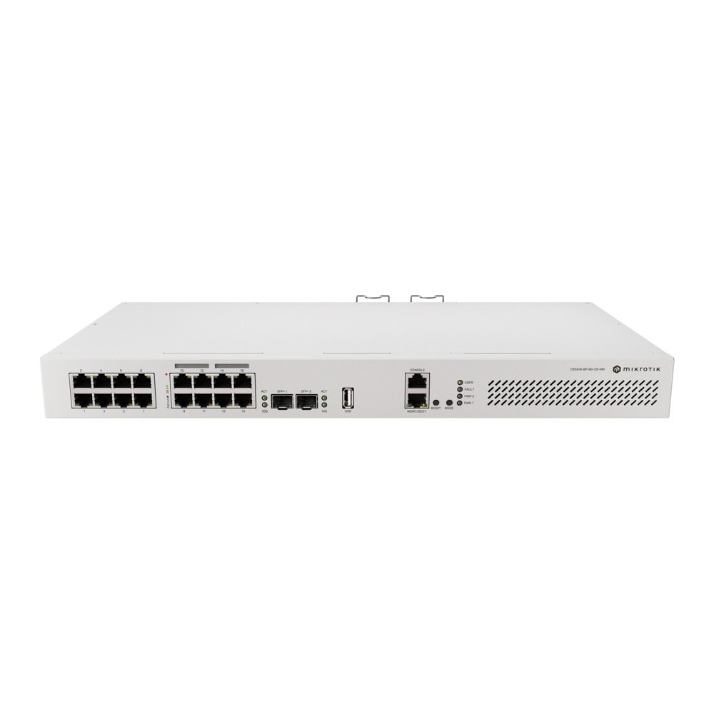 Суич Mikrotik CRS418-8P-8G-2S+RM