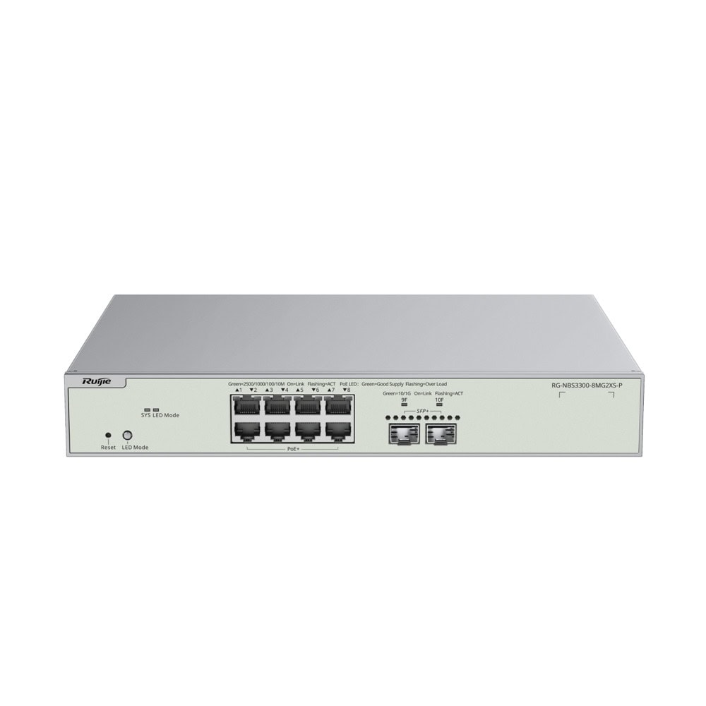 Суич Ruijie RG-NBS3300-8MG2XS-P